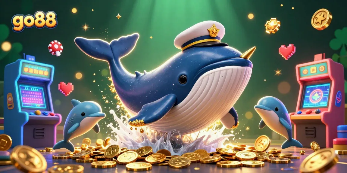 Engage in thrilling gameplay at go88 with vivid characters and casino elements in a captivating 3D illustration.