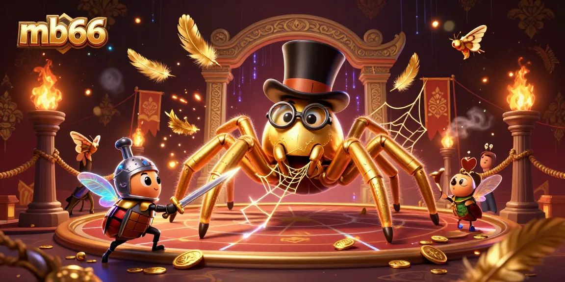 Experience high-stakes gameplay at mb66 with a vibrant casino scene featuring exciting characters.